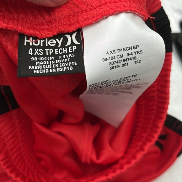NWT! Hurley 2-piece set. Size 4 - Picture 4 of 8